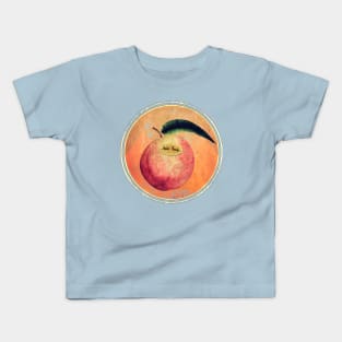 Feelin' Peachy, feel good retro, distressed style, vintage design Kids T-Shirt